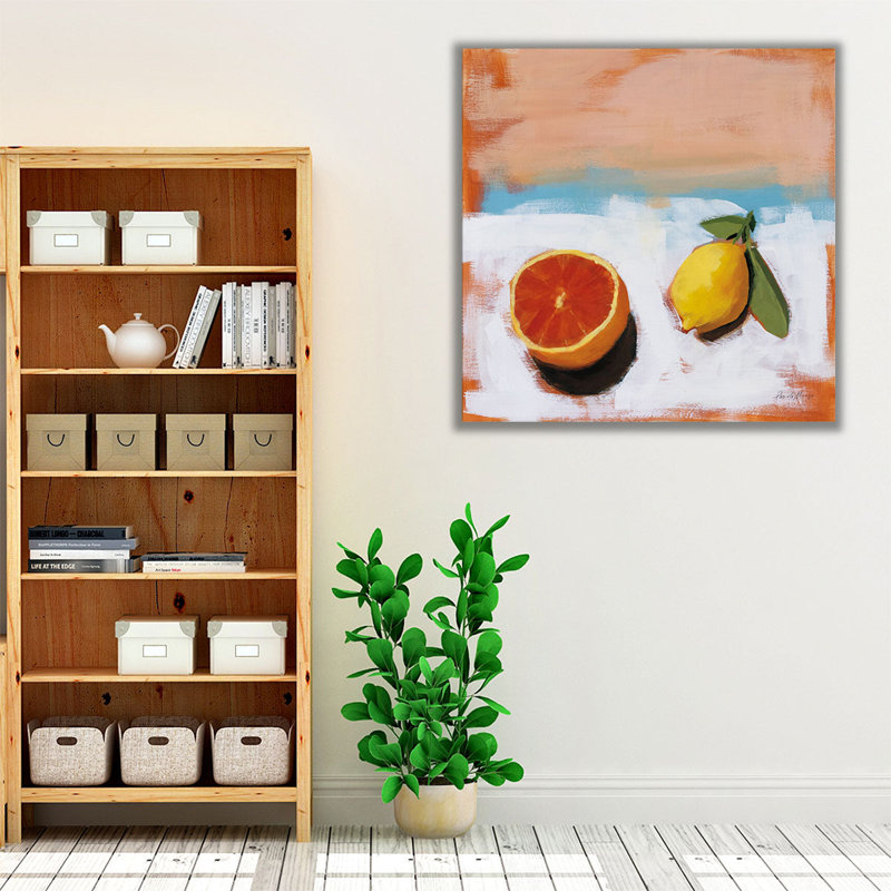 «Fruit and Cheer I», reproduction d'art sur toile, H 12 po x l 12 po