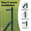 Galvanised Steel Border Fencing-490250453-490250441