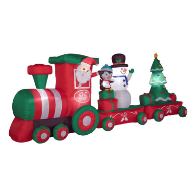 16 ft. Inflatable Holiday Train