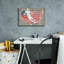 «Usa Flag And Runningback» par Art Licensing Studio, art mural sur toile-688600721