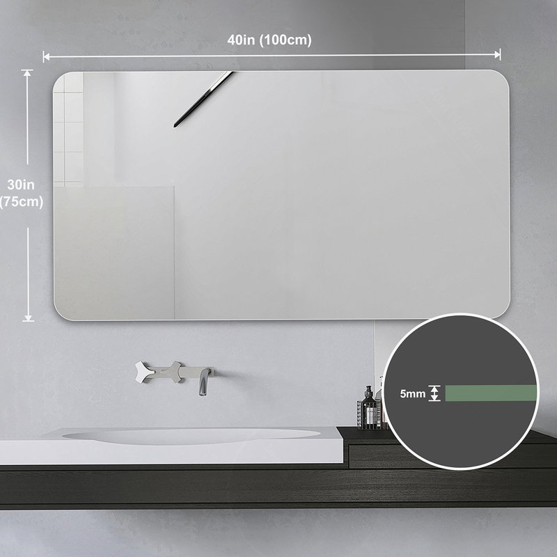 Horizontal Rectangle Mirror
