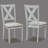 Rustic Farmhouse Transitional 5-Piece Dinette Dining Set