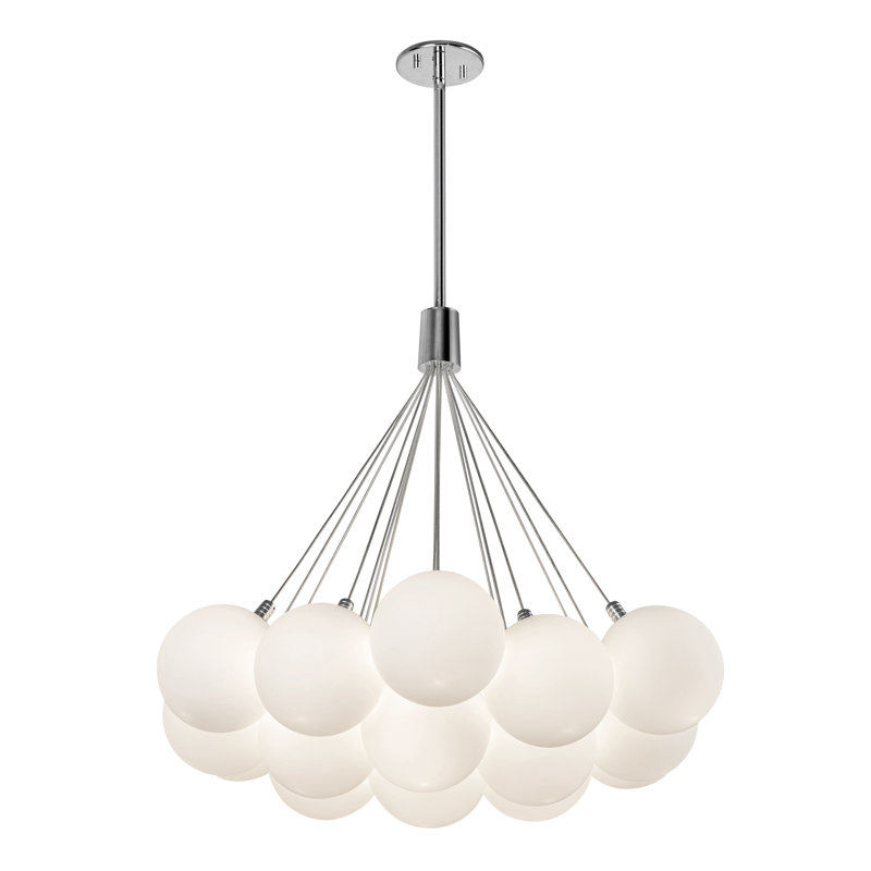 Bolla 19 - Light Chrome LED Cluster Pendant