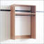 Système de placard modulaire Devi Oak, personnalisable et peu encombrant pour les maisons modernes