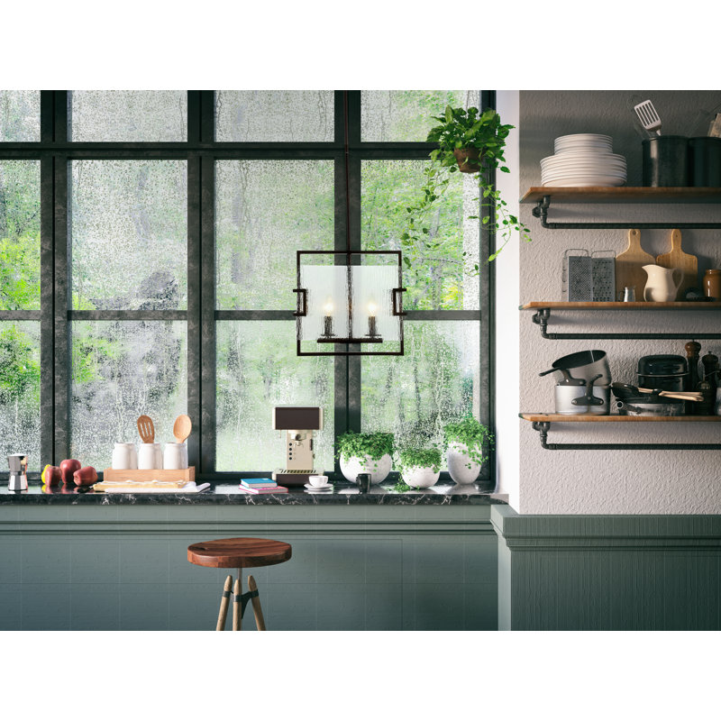 Hinton 2 - Light Dimmable Square / Rectangle Chandelier