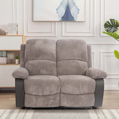 2 Seater Asbridge Fabric Reclining Sofa
