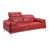 Red Faux Leather