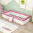 Upholstered Daybed with Staircase and Safety Fence-1009486698-1039092971