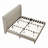 High Headboard Upholstered Bed，No Box Spring Needed-1229996716-1229996718