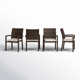 Lindy Outdoor Stacking Dining Armchair with Cushion