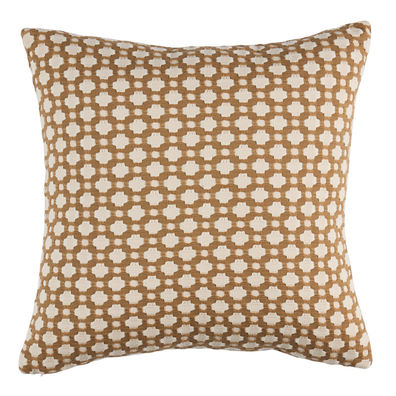 Coussin Betwixt, 18 po x 18 po, Biscuit / ivoire