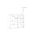 Laur 94.7cm W 3 - Drawer Chest of Drawers