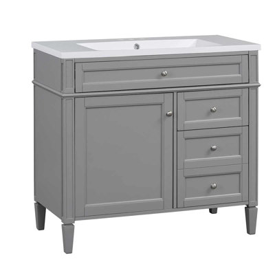 Meuble-lavabo de 36 po avec lavabo supérieur