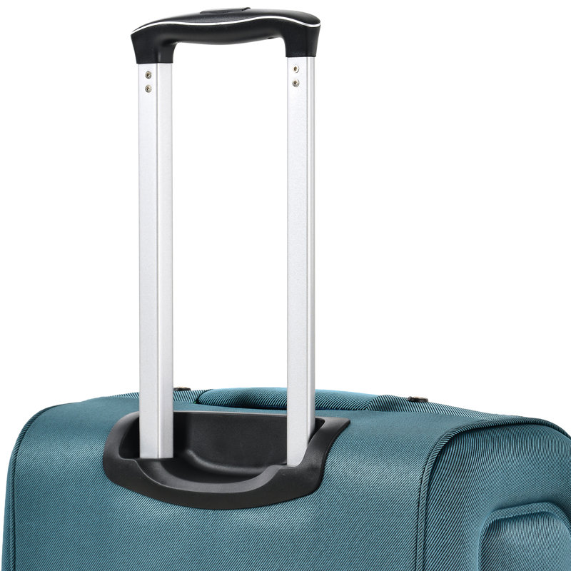 3 pièces de bagage: extensible avec verrou TSA et roues de transport extérieures faciles d'accès