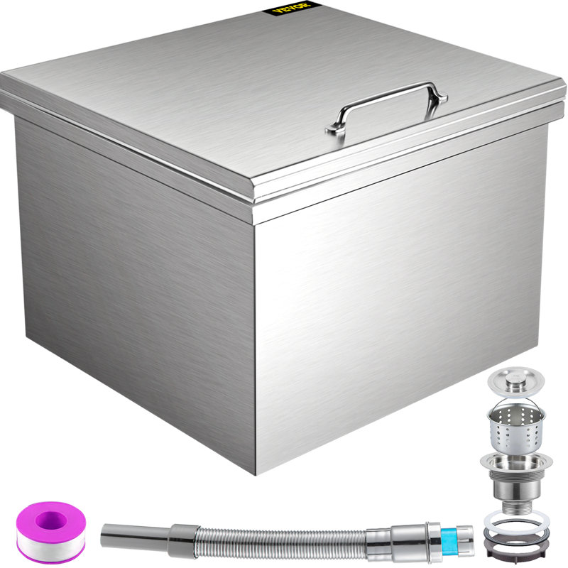 VEVOR 100 Quarts Cooler Cover in Silver
