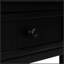 Console de style traditionnel Daisy avec deux tiroirs et une tablette inférieure, parfaite pour un rangement élégant-1951004019