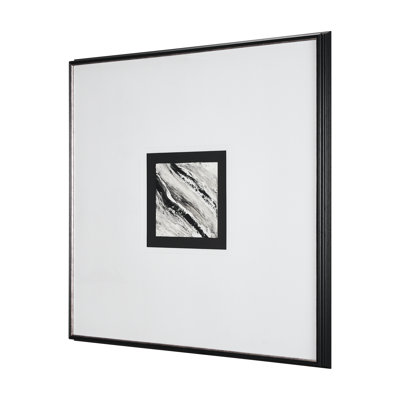 «Lava Flow II» par Hardip Kaur, reproduction d'art encadrée sous verre