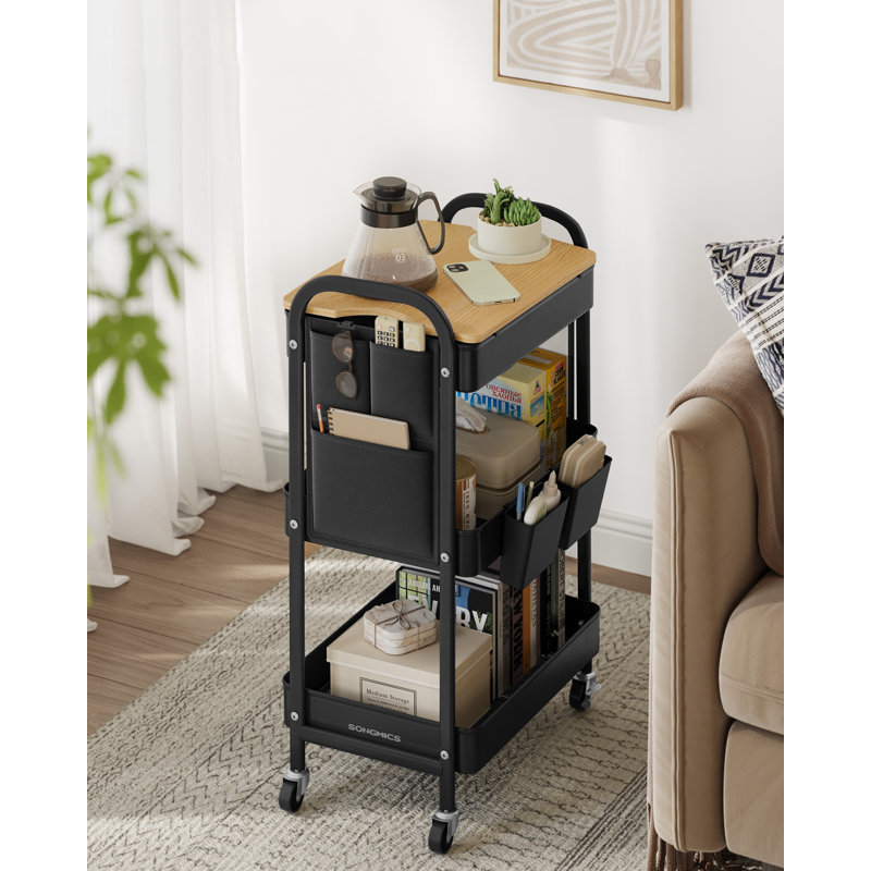 Sekhar Kitchen Cart, ‎Ink Black