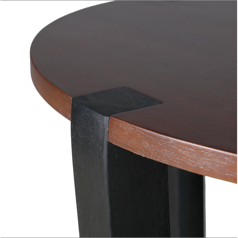 Table d'appoint en bois massif ACACIA
