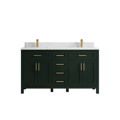 Ensemble de meuble-lavabo double 60 po Cambridge