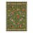 Abrahamson Tribal Geometric Colorful Fish Print Green Indoor Area Rug Machine Washable Non-Slip Backing-128992390
