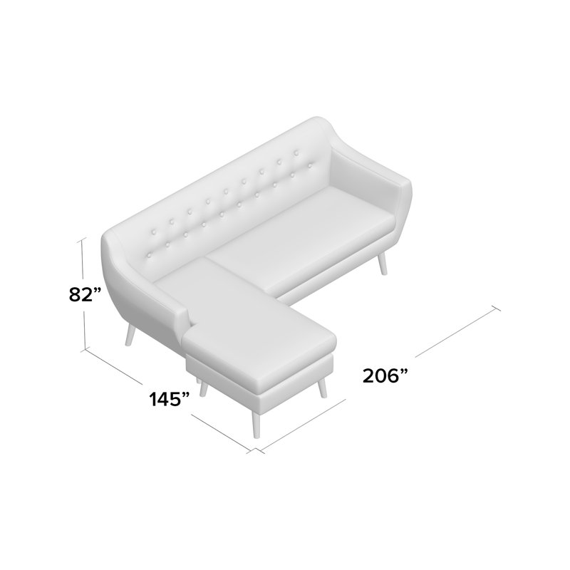 Bernardo 4 Seater Corner Sofa , Dark Grey