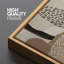 «Mid Century Shape Abstract Terrain Earth Tone», reproduction d'art sur toile-98042128-111375408