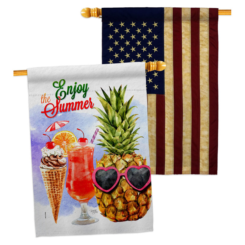 Drapeau de maison Summer Sweets