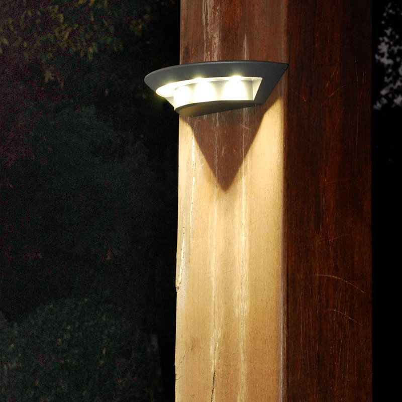 Hitchings Graphite 70cm H Outdoor Flush Mount