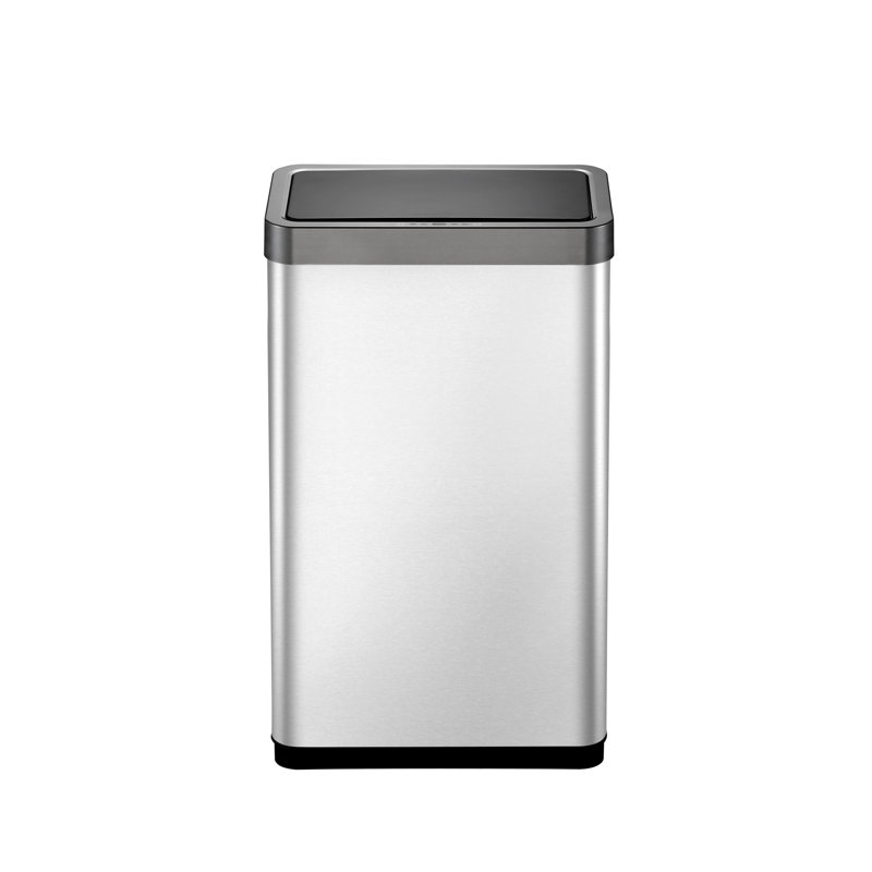 Motion Sensor Recycling Bin Mirage Stainless Steel, 80 L, 73 cm H x 47cm W x 27.9cm D