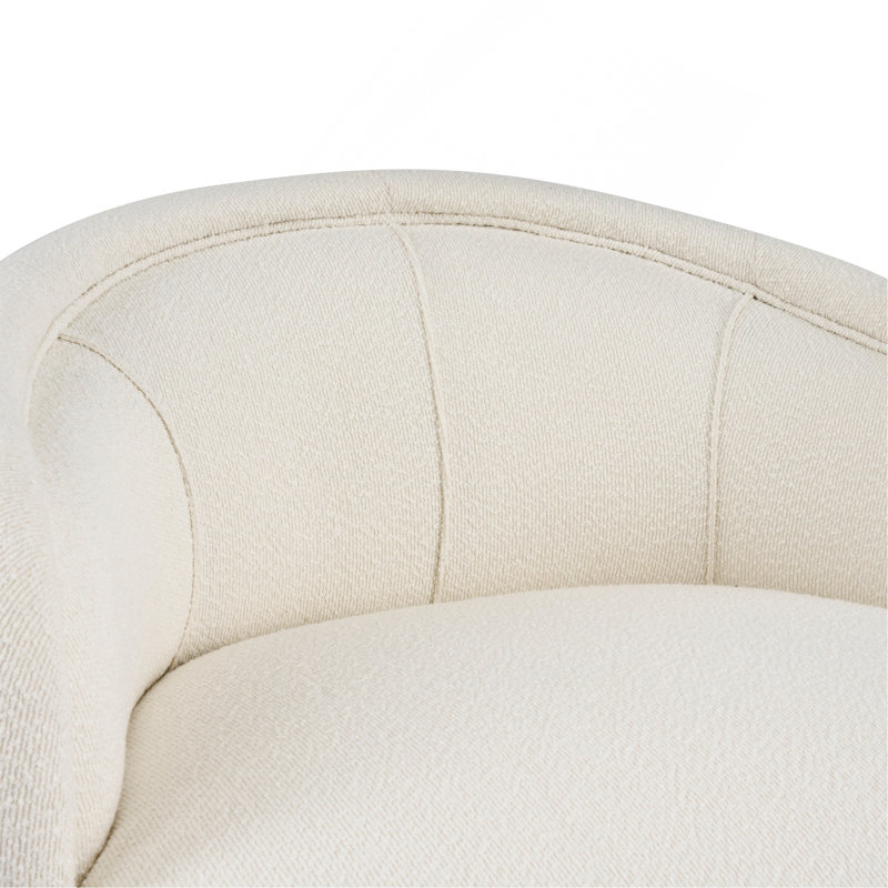 Chaise d'appoint Amanda, Crème