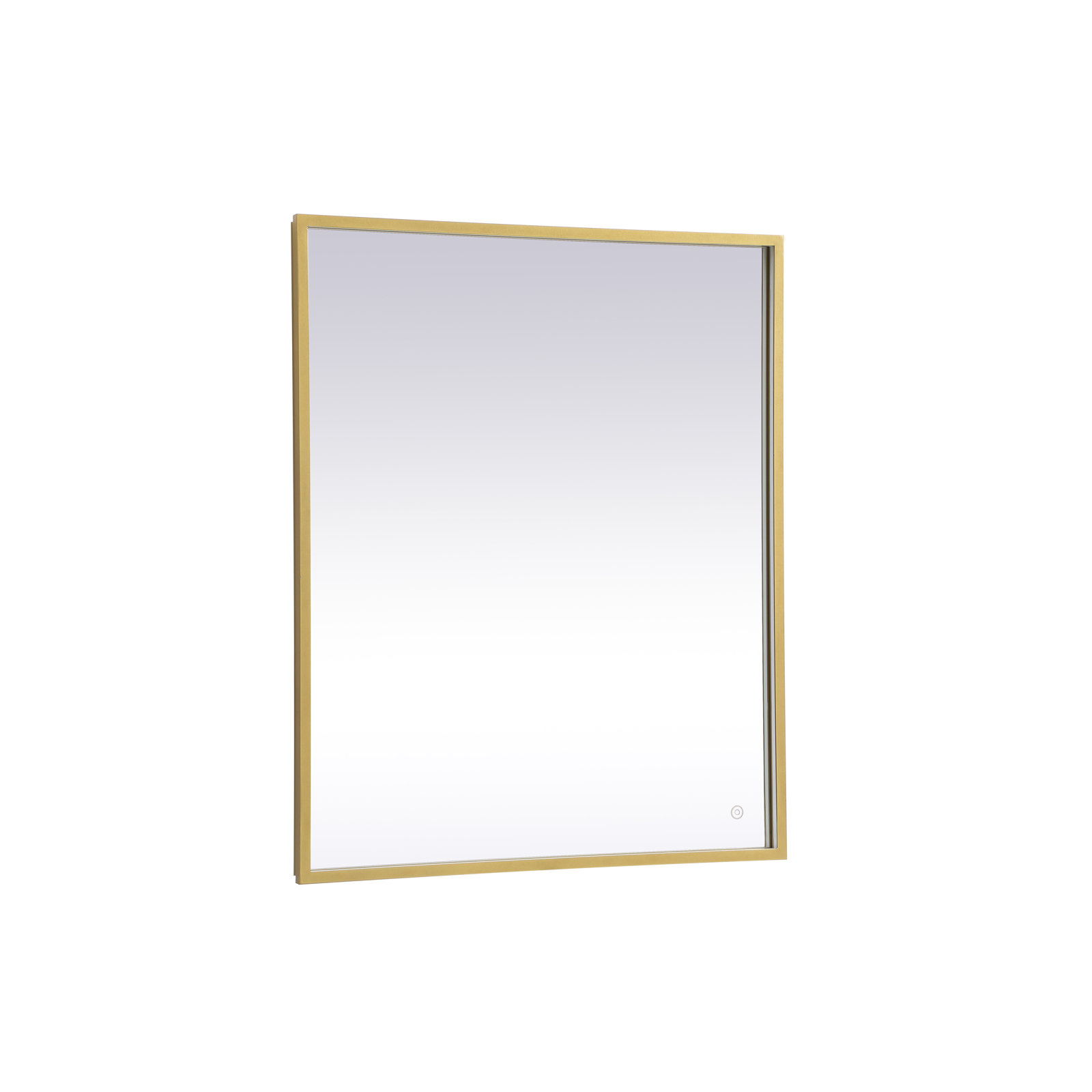 Piche Aluminum Mirror, Brass, 30" x 36"