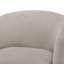 Fauteuil d'appoint pivotant à fonction demi-tonneau - avoine de mer-113286086