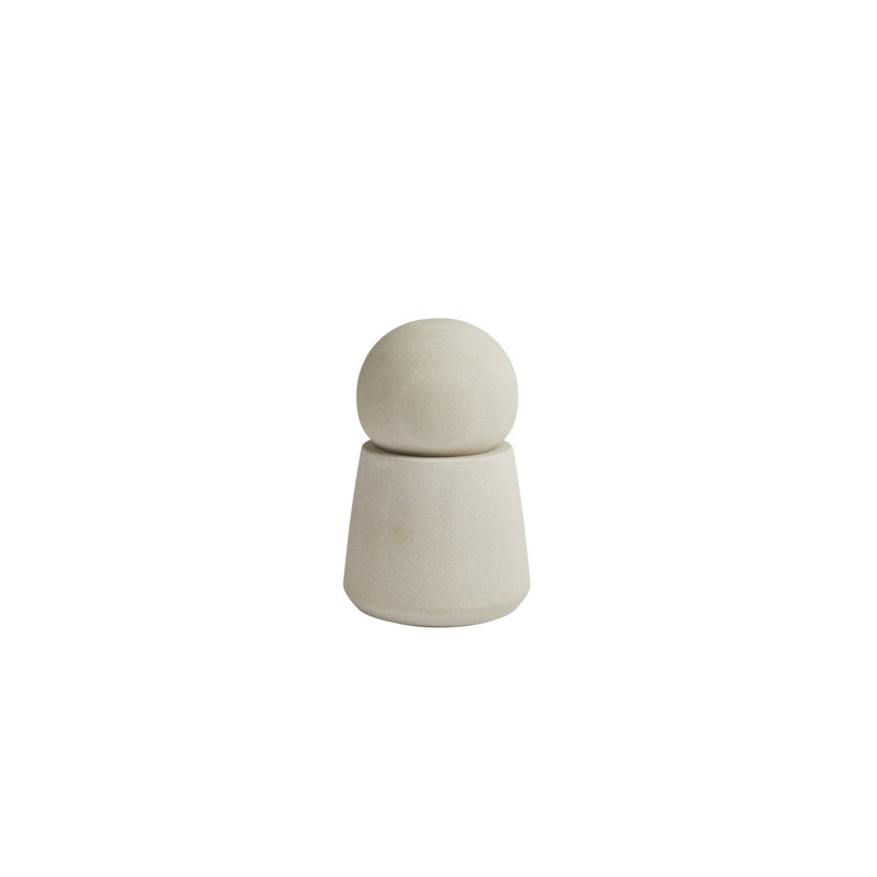 Serene Jar (Tall), Gray