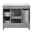 36"L x 18"W Free Standing Bathroom Vanity with Resin Top-92287099-92287102