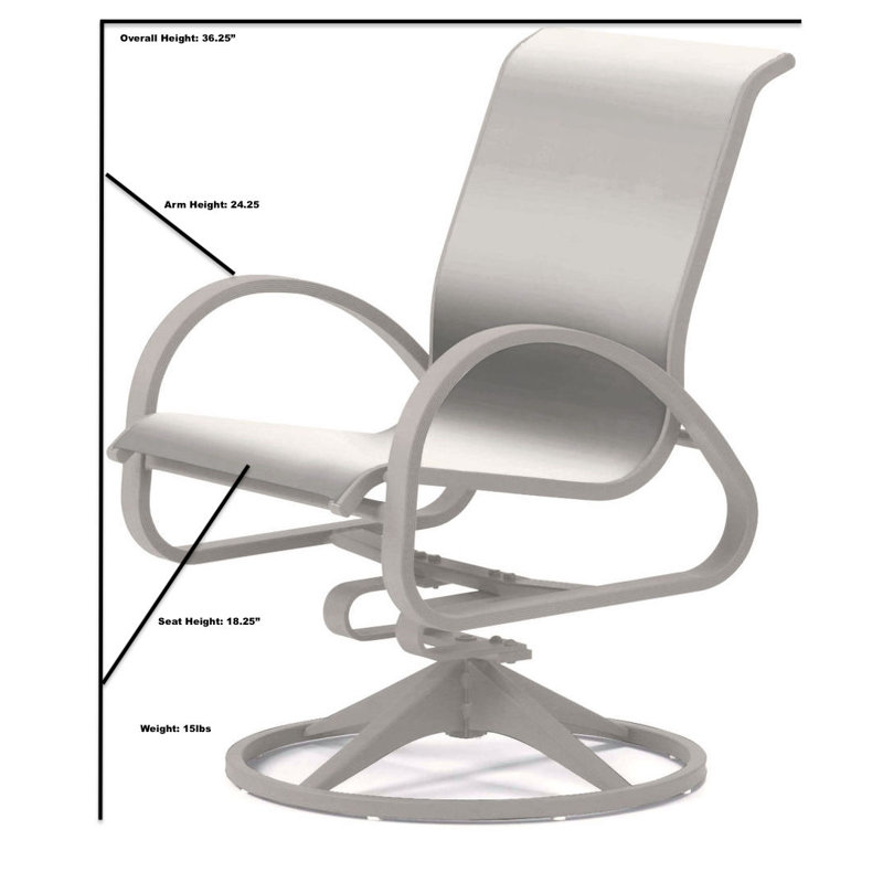 Aruba 1 Outdoor Dining Armchair, Textured Graphite, Forest Forest Green 22D Sunbrella®