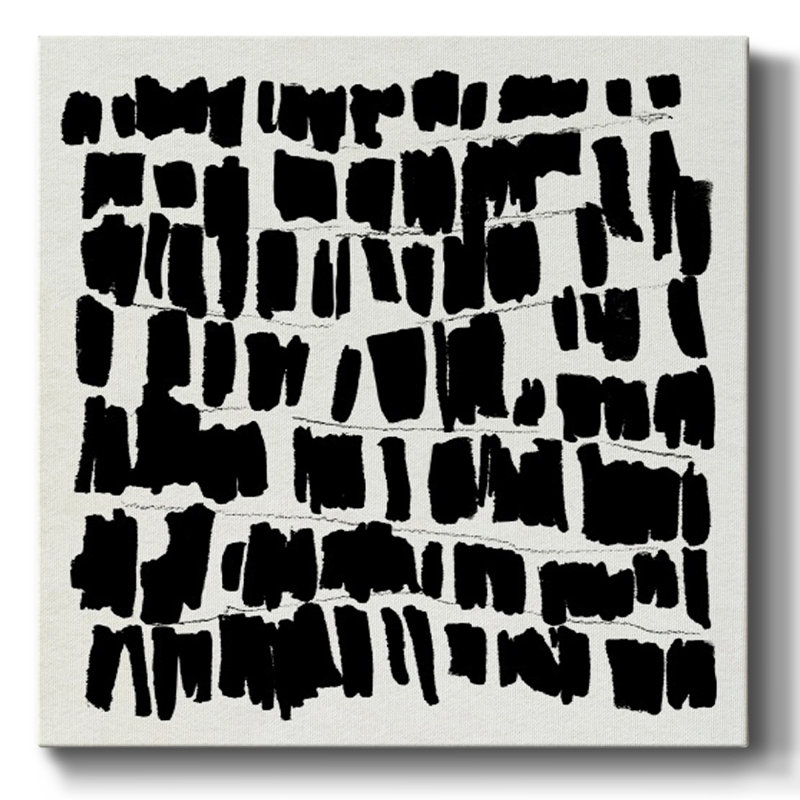 Vivid Marks IV - Impression sur toile tendue, H 16 po x l 16 po x P 1,5 po