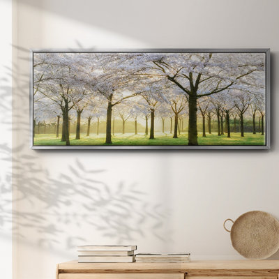Arbres de mariée - toile encadrée