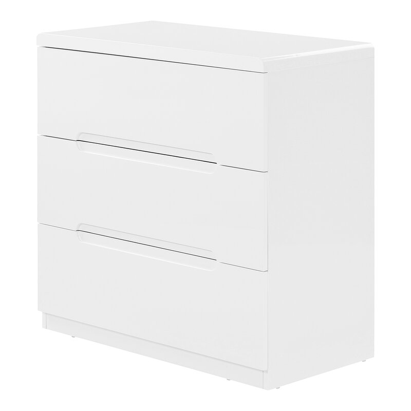 Zipcode Design Meldrum 3 - Drawer Chest of Drawers & Reviews | Wayfair ...