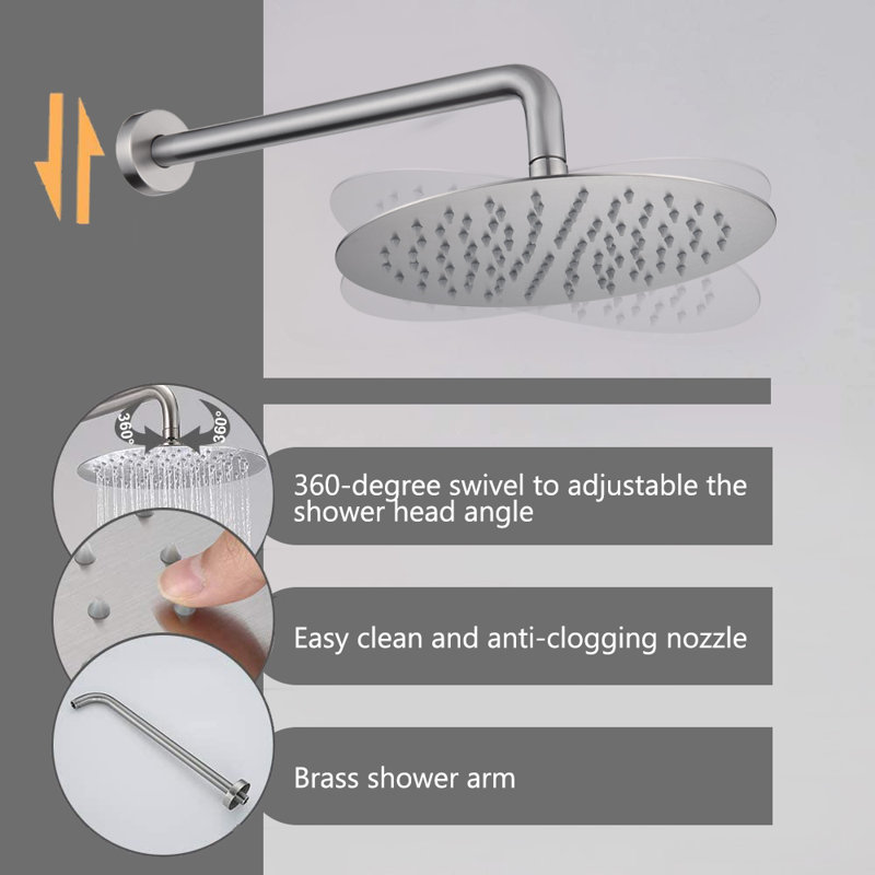 Everett All-In-One Kit with Rough in-Valve