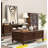 Solid wood vintage distressed coffee table