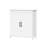 RiverRidge Monroe Two-Door Bathroom and Laundry Storage Cabinet with Adjustable Shelves - White