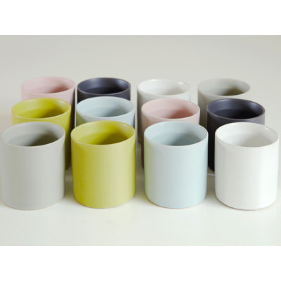 Cache-pot cylindrique 10,2 x 8,9 cm (lot de 12) - Intérieur/Extérieur