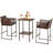 Tannehill 3-Piece Steel Outdoor Bar Set-85875319