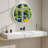 FRALIMK 18.9'' Matte White Solid Surface Rectangular Wall Mount Bathroom Sink for Hotel,  Restaurants-99277049