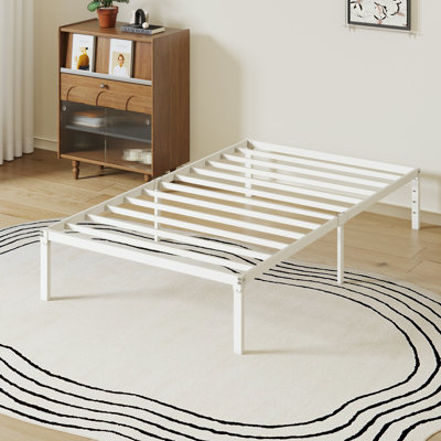 12 Inch Metal Platform Bed Frame With Storage Space