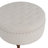 Gotelind Natural Round Storage Ottoman