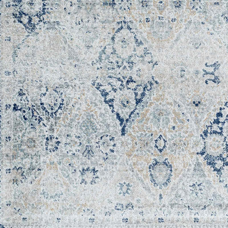 Beyanka Floral Machine Tufted Area Rug, Rectangle 120 x 170 cm