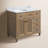 Berkely 36'' Single Bathroom Vanity with Carrara Marble Top