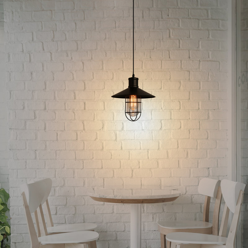 Dex 2 - Light Black Single Pendant